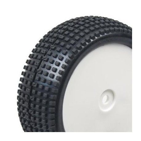 Hobbytech 29 1:10 Buggy Räder Square vorne weiss (2) Hobbytech 29