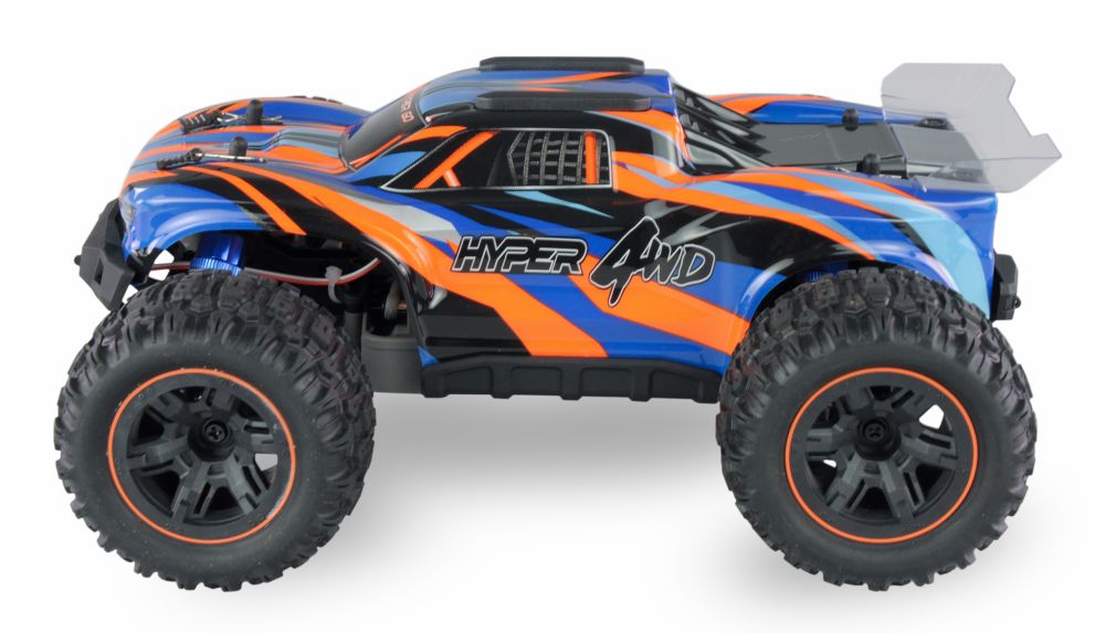 Amewi 22619 Hyper GO Truggy brushed 4WD 1:16 RTR blau/orange Detail 3 Amewi 22619 Detail 3
