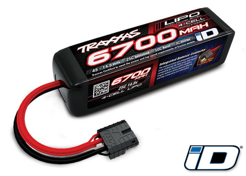 Lipo 6700mAh 14,8V 25C iD Traxxas