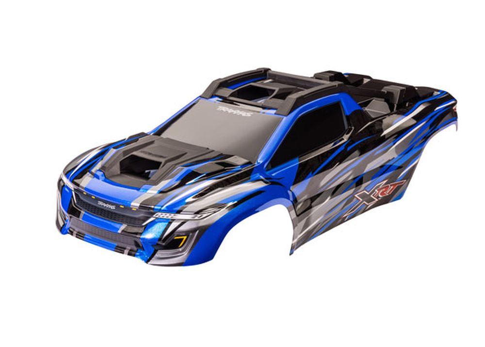 Traxxas 7812A Karosserie XRT blau lackiert fertig vormontiert Traxxas 7812A