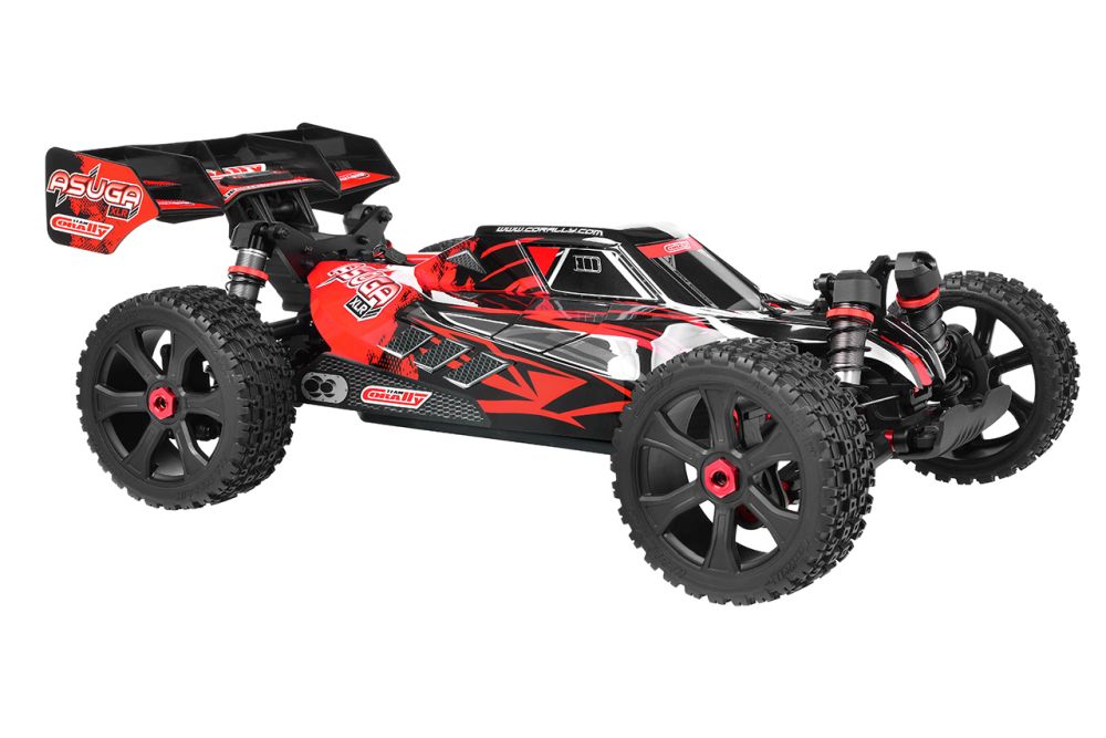 Corally C-00288-R 1:8 ASUGA XLR 6S Buggy rot RTR Detail 3 Corally C-00288-R Detail 3