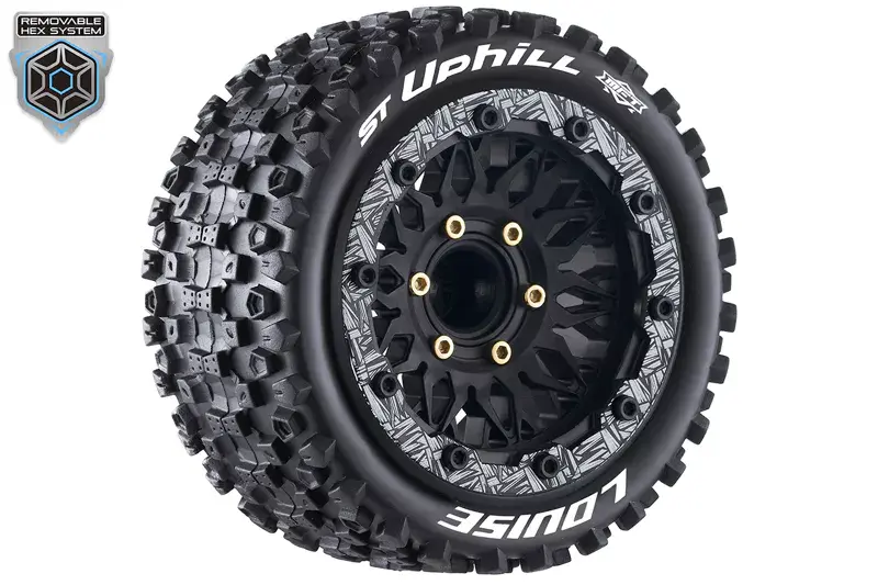 Louise RC LOUT3313SX ST-UPHILL MFT 1:10 soft 2.8 BL-Felge schwarz (2) Louise RC LOUT3313SX