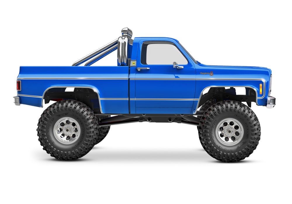 Traxxas 97064-1BLUE TRX-4M 79 Chevy K10 4x4 lifted blau RTR inkl. Akku/Lader Detail 1  Traxxas 97064-1BLUE Detail 1