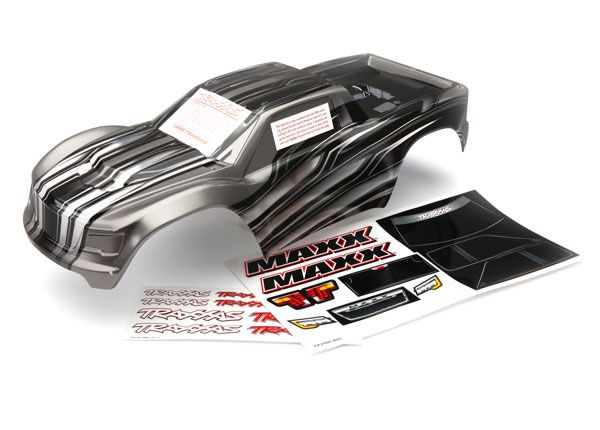 Traxxas 8911X Maxx Karosserie ProGraphix klar Traxxas 8911X