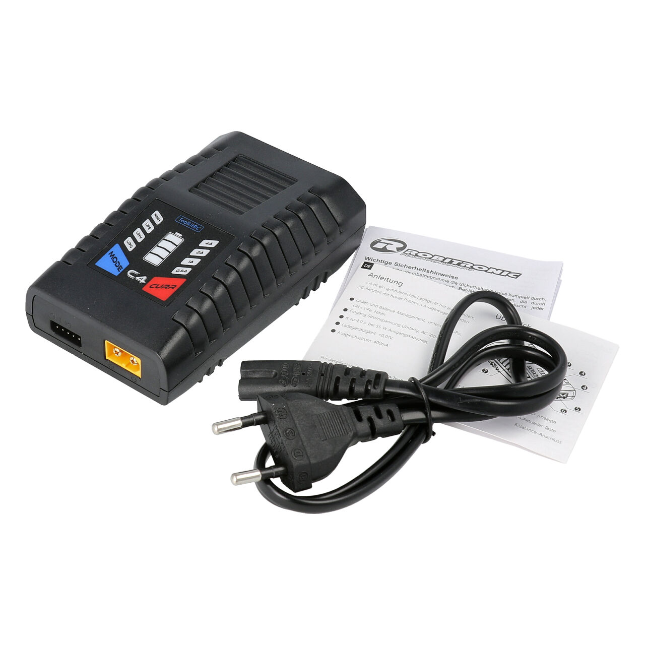 ToolkitRC TK12500 ToolkitRC C4 Lipo 2-4S 50W Ladegerät AC Detail 4 ToolkitRC TK12500 Detail 4