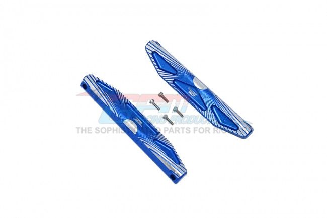 GPM HS014XB HOSS Alu.-Chassisschienen blau (2) GPM HS014XB