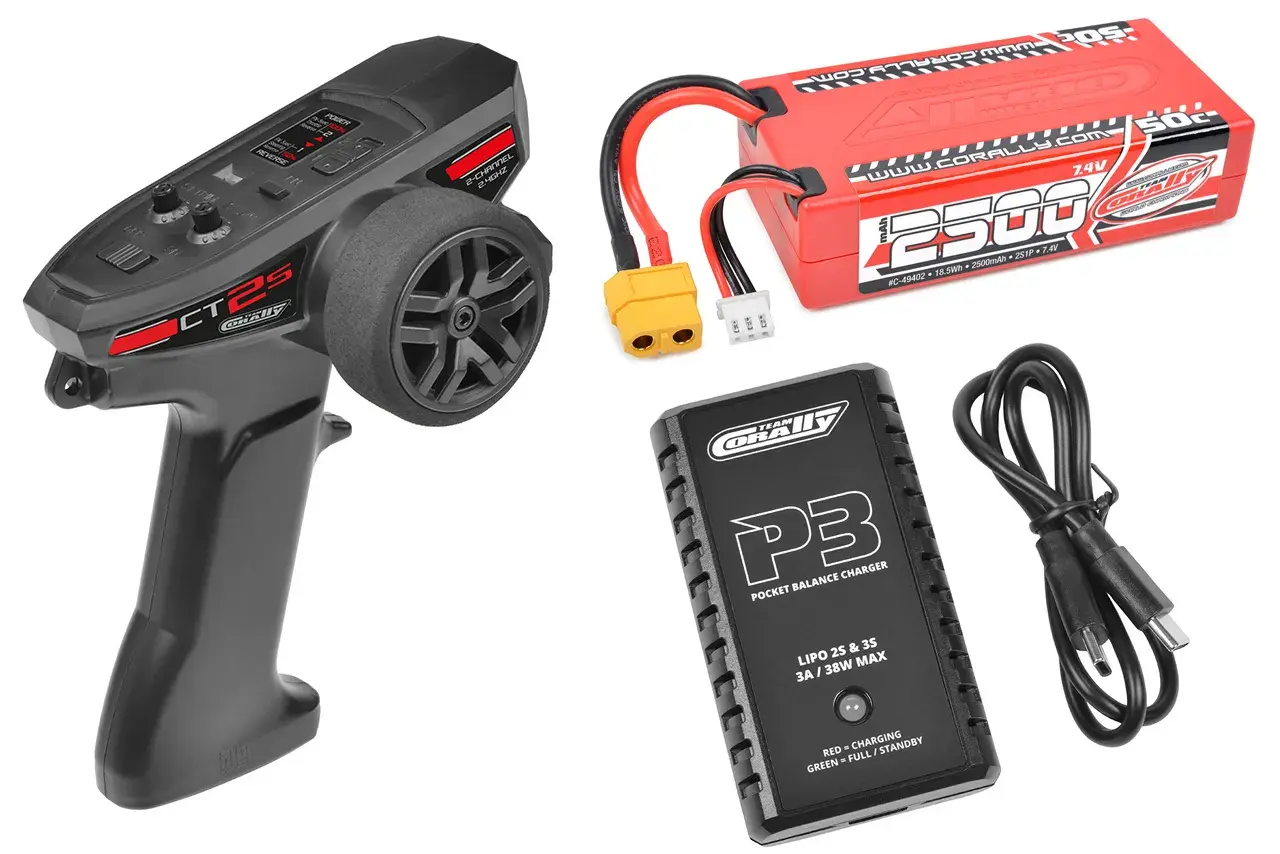 Corally C-00230-G Team Corally Furago XD Mini Monster Truck RTR 1/12 grün Detail 3 Corally C-00230-G Detail 3