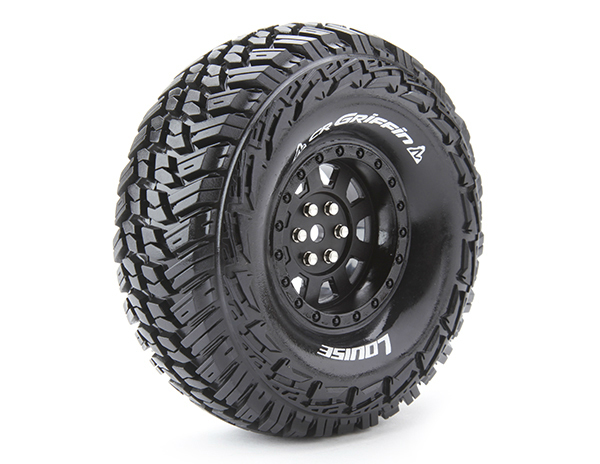 Louise RC LOUT3230VB CR-Griffin 1.9" Crawler Räder Schwarz (2) Louise RC LOUT3230VB