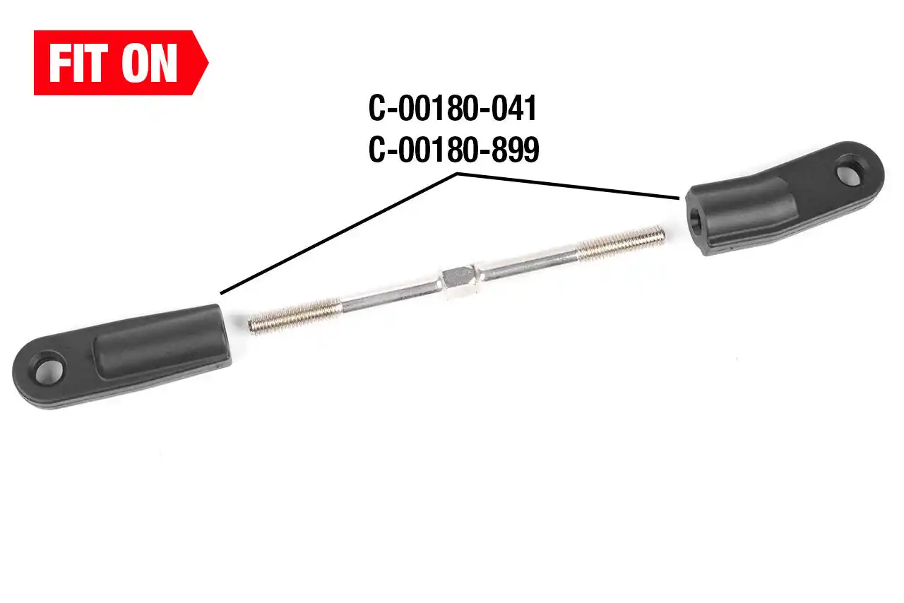 Corally C-00180-143-2 Spurstange M5x92mm Federstahl (2) Detail 2 Corally C-00180-143-2 Detail 2