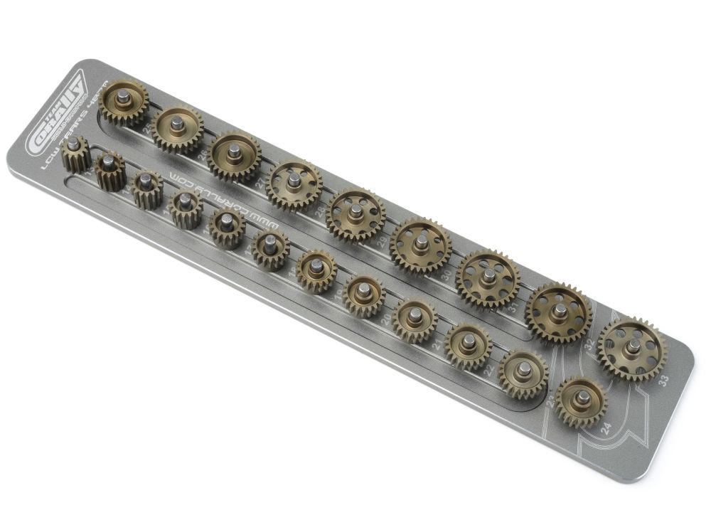 Corally C-16206 Alu Ritzelhalter 48dp 3.17mm (21) Detail 1 Corally C-16206 Detail 1