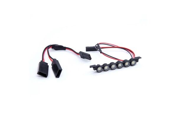 Fastrax FTTX481 TRX-4M Bronco Dach LED Scheinwerfer Balken 75mm Fastrax FTTX481