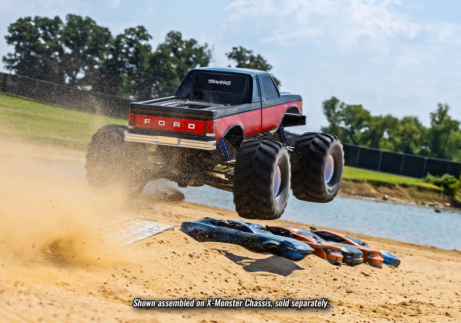 Traxxas 7691-BLK Karosserie X-Maxx Monster Ford F150 schwarz Detail 3 Traxxas 7691-BLK Detail 3