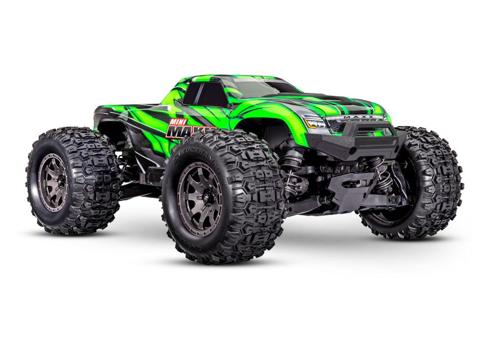 Traxxas 107154-GRN Mini-Maxx schwarz BL-2S Brushless RTR Traxxas 107154-GRN