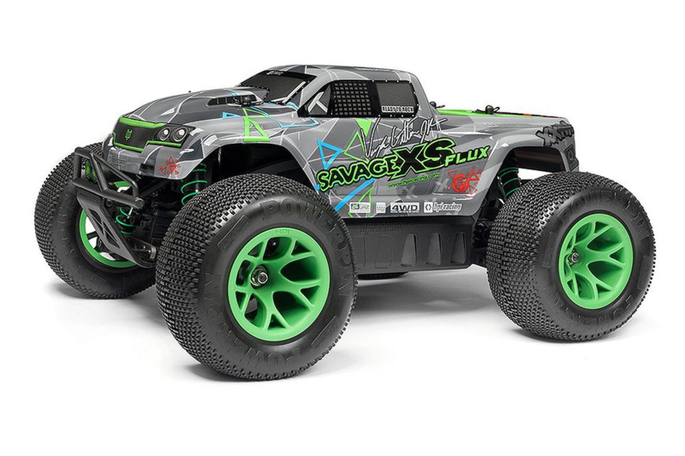 HPI 115967 Savage XS Flux VGJR Detail 2  HPI 115967 Detail 2