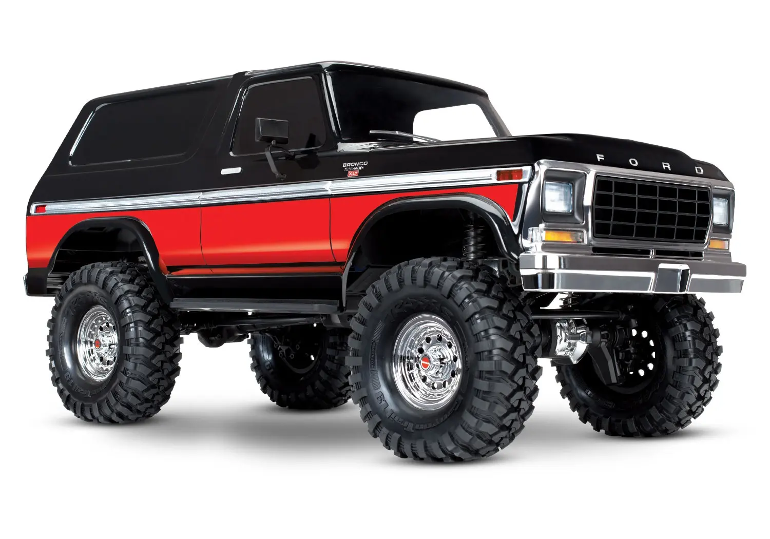 Traxxas 82246-4-RED Traxxas TRX-4 79 Ford Bronco schwarz rot 1:10 Crawler RTR Traxxas 82246-4-RED