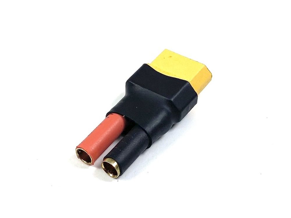 Absima 3040059 Adapter kurz 4mm Stecker auf XT60 Buchse Detail 1 Absima 3040059 Detail 1
