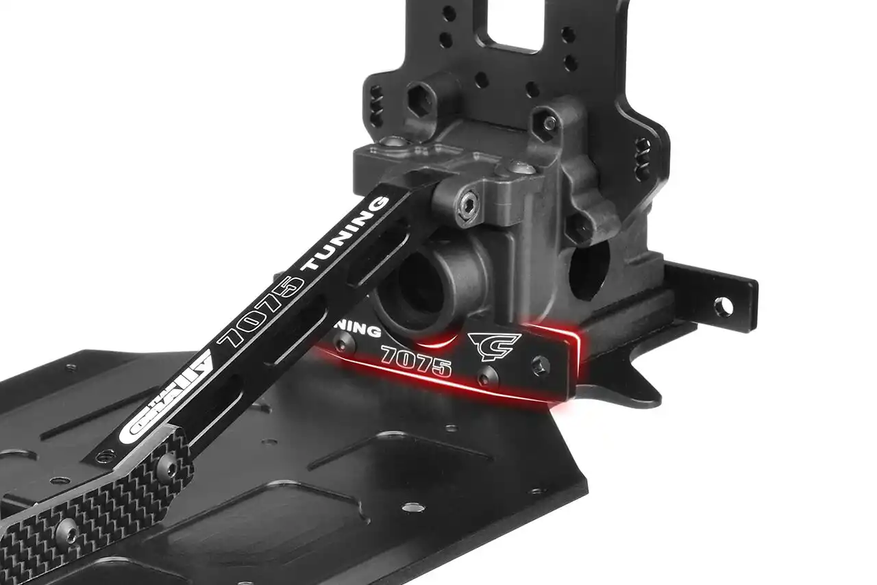 Corally C-00180-681 Querlenkerhalter hinten/vorne 7075 T6 3mm Hart Detail 2 Corally C-00180-681 Detail 2