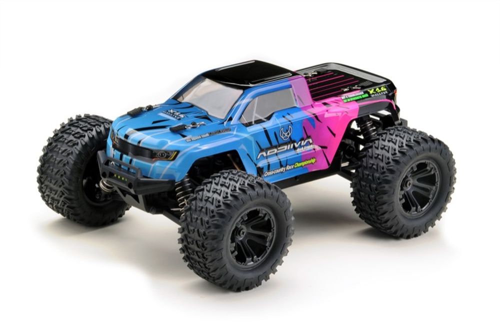 Absima 16007 1:16 Monster Truck Mini-AMT 4WD pink/blau RTR Absima 16007