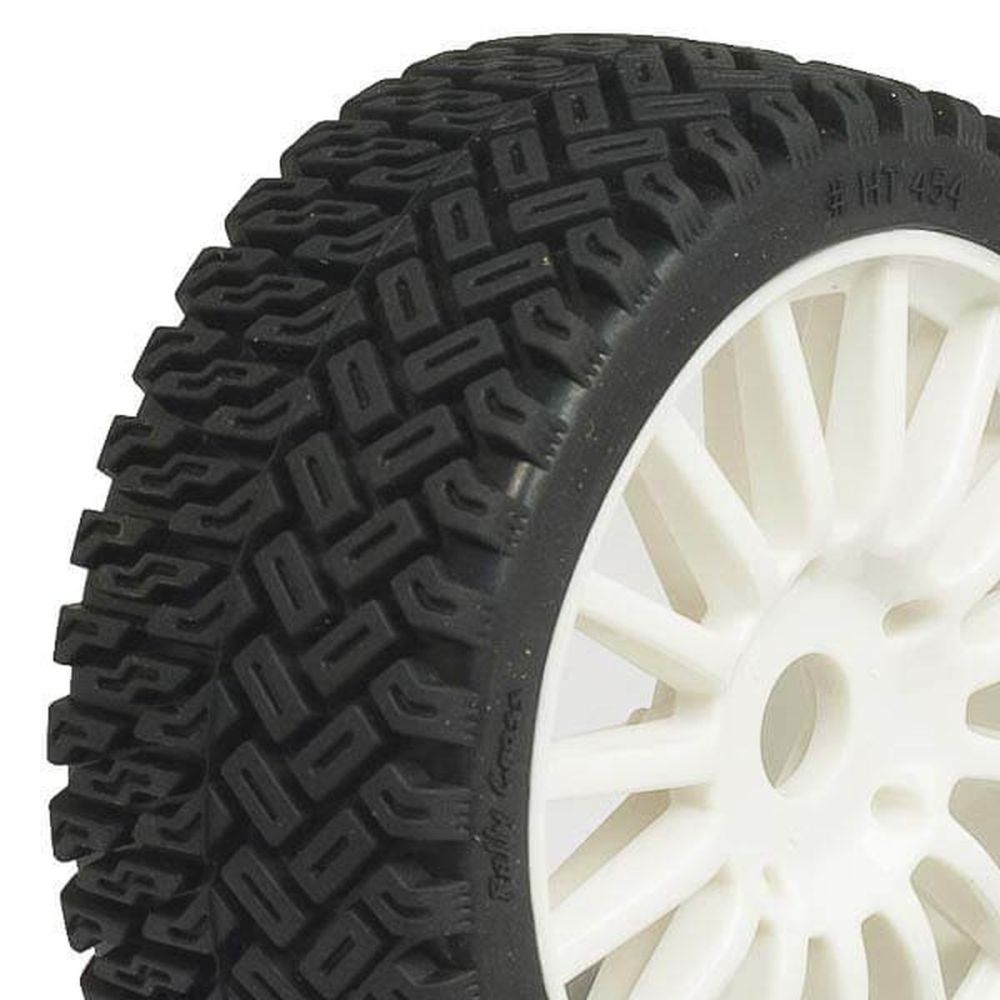 Hobbytech 454 1:8 Rally-Cross Räder weiss (2) Hobbytech 454