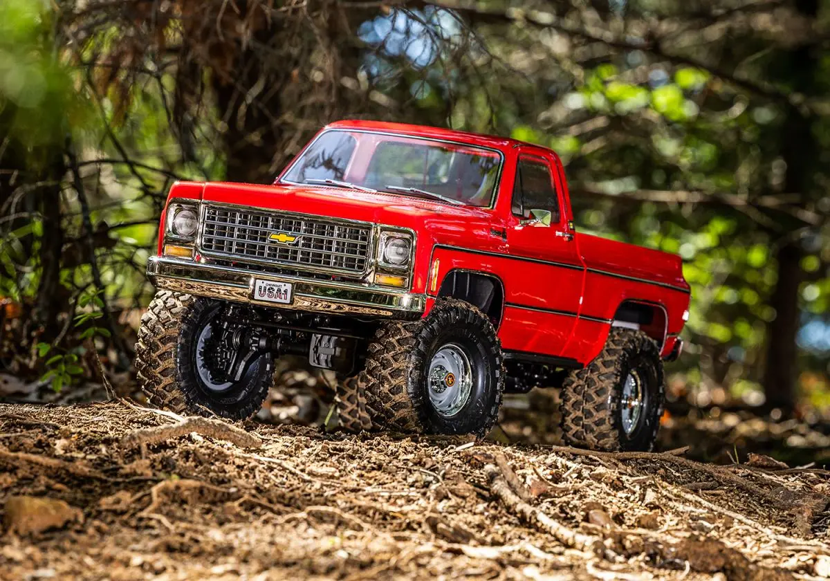 Traxxas 92154-4-RED Traxxas TRX-4 Chevrolet K10 4x4 Crawler 1:10 RTR Rot Detail 4 Traxxas 92154-4-RED Detail 4