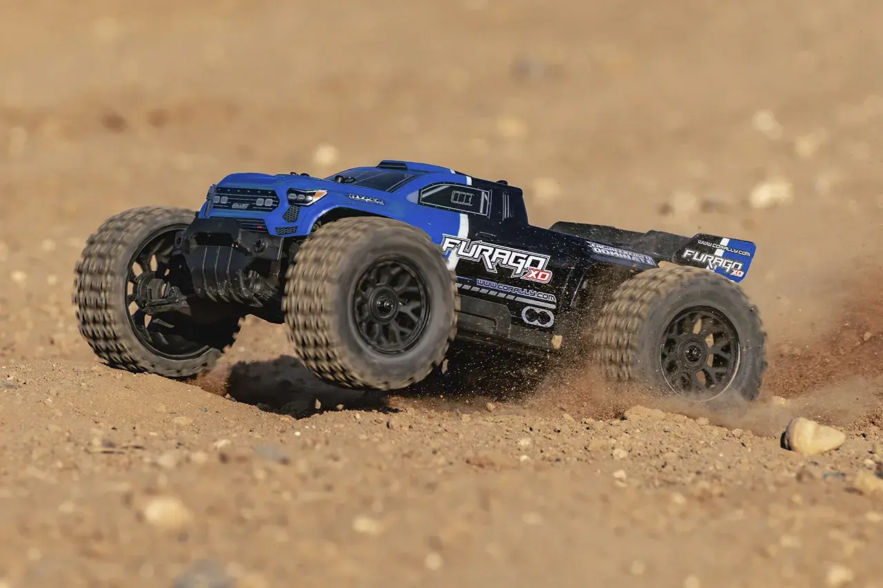 Corally C-00230-B Team Corally Furago XD Mini Monster Truck RTR 1/12 blau Detail 1 Corally C-00230-B Detail 1