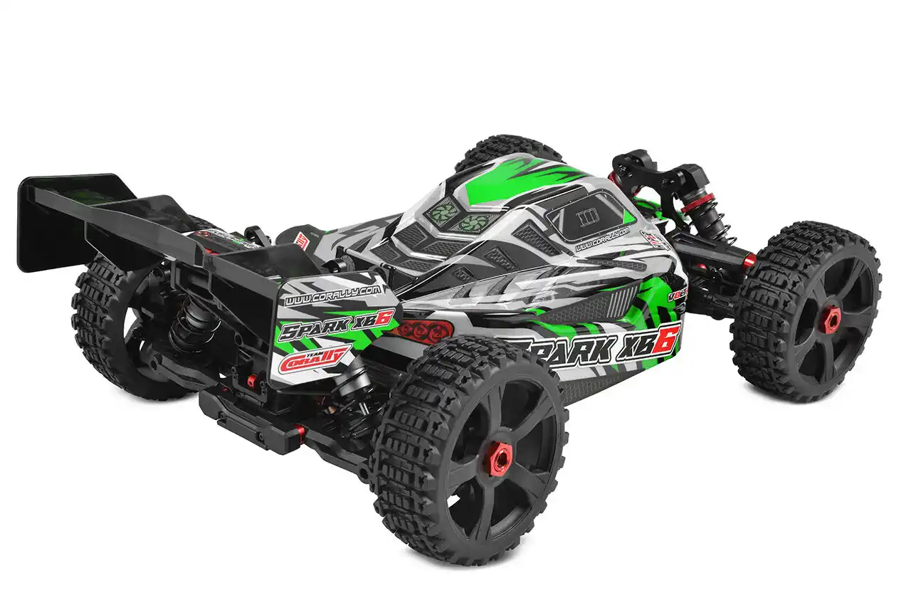 Corally C-00285-G 1:8 SPARK XB-6 Buggy grün RTR Detail 4 Corally C-00285-G Detail 4