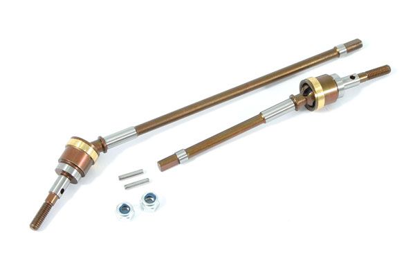 Fastrax FTAX06 Wraith Stahl-Kardans Vorne (2) Fastrax FTAX06