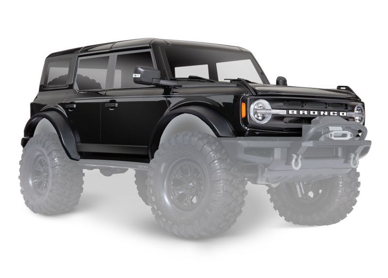 TRX-4 Karosserie 2021 Ford Bronco schwarz lackiert