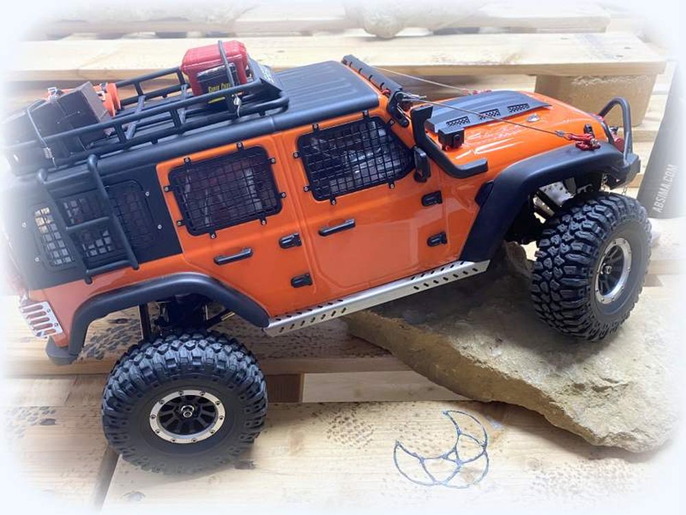 Absima 1230727 Sherpa Alu.-Einstiegsleisten Detail 2 Absima 1230727 Detail 2