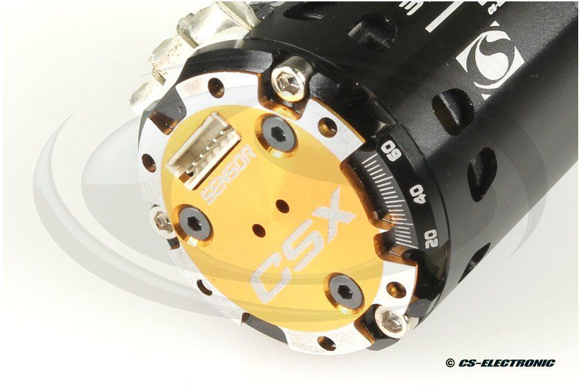 CS Electronic C110324 CSX StockSpec 13.5T/3050kv 1:10 Brushless Motor Detail 1 CS Electronic C110324 Detail 1