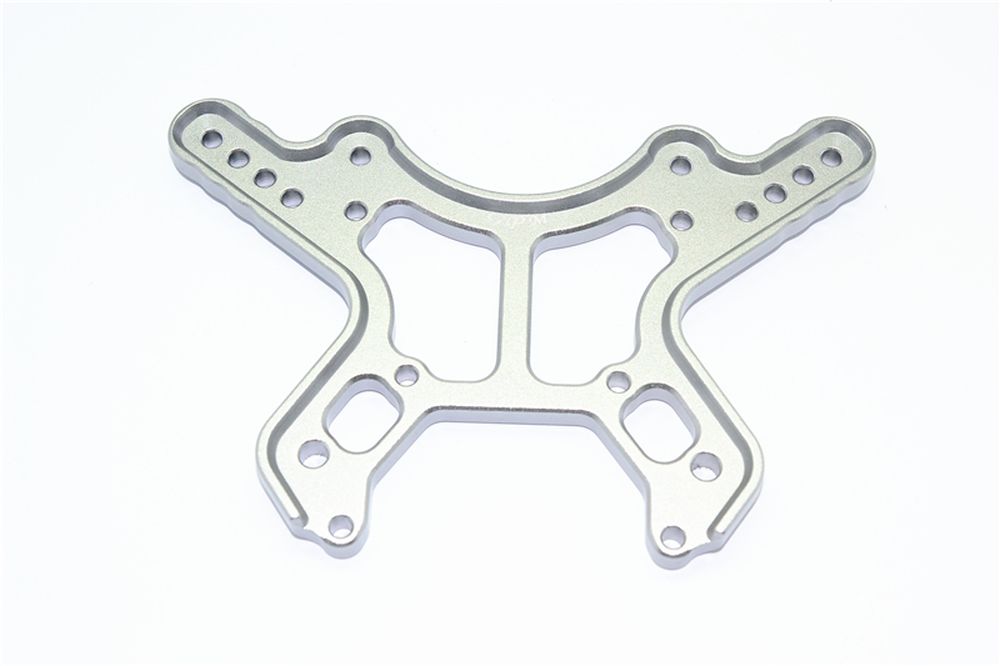 GPM MAK028GS Arrma Alu.-Dämpferbrücke vorne grau (1) GPM MAK028GS