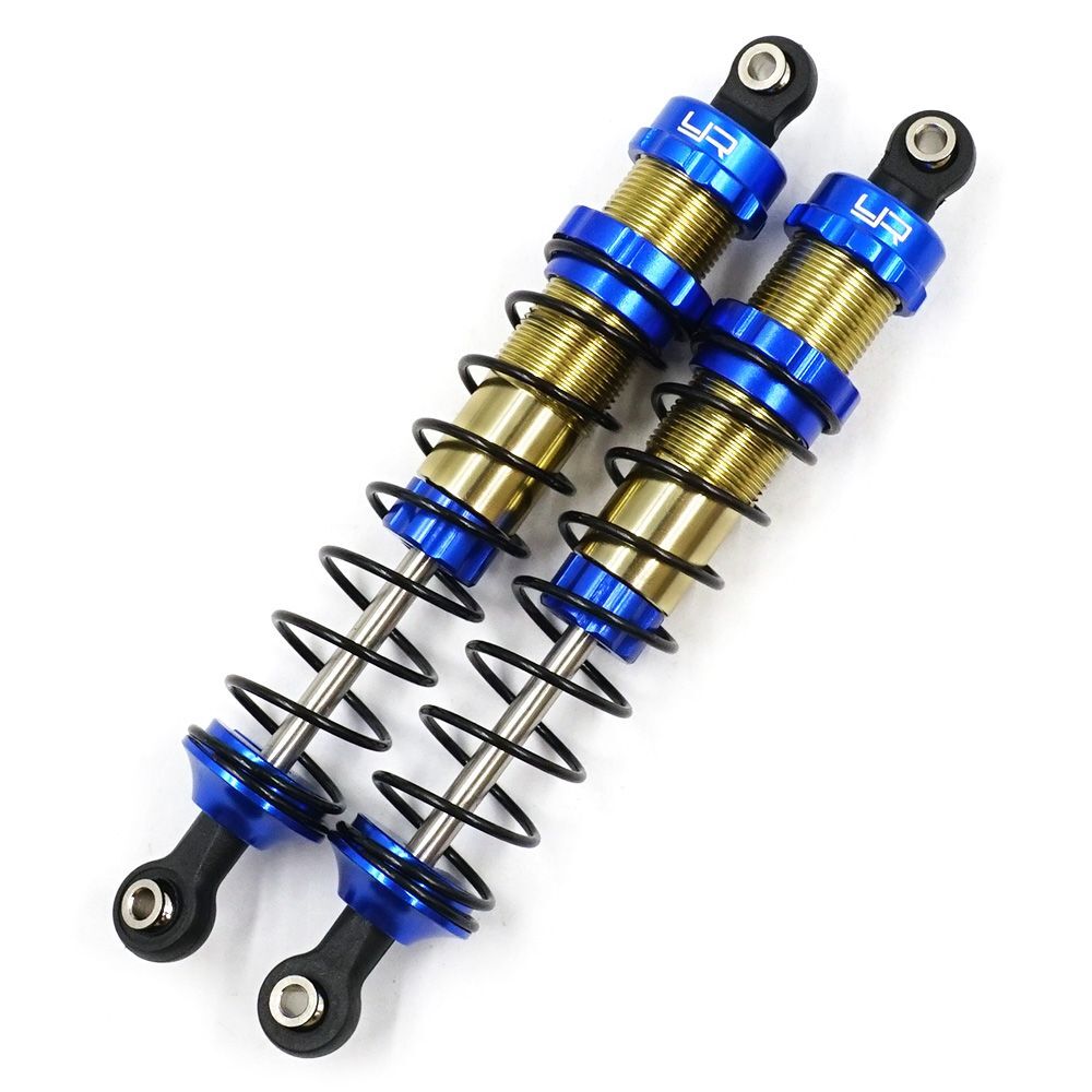 Yeah Racing TRSL-018BU Traxxas 1:10 Alu.-Stoßdämpfer 105mm blau (2) Yeah Racing TRSL-018BU