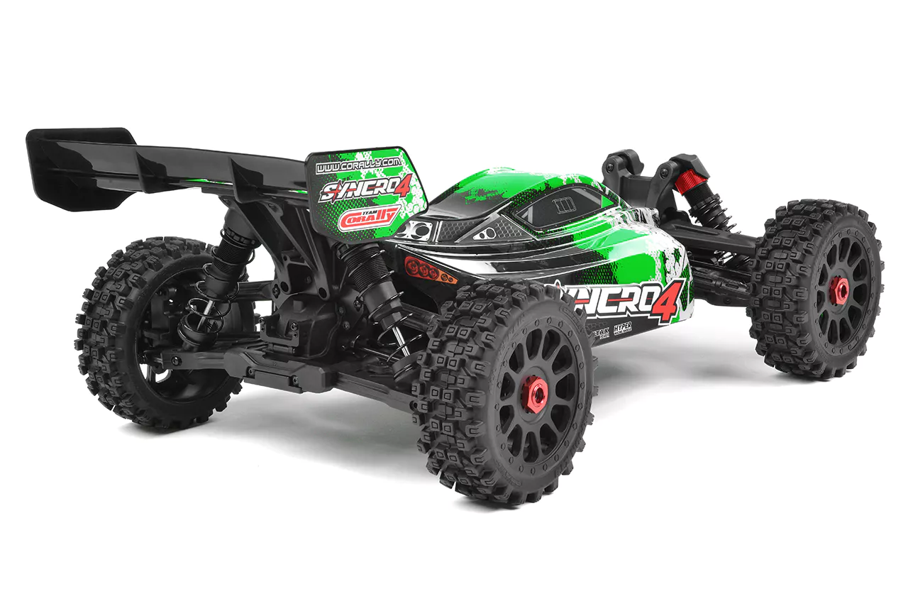 Corally C-00287-G 1:8 Syncro-4 RTR Buggy 3-4S grün Detail 2 Corally C-00287-G Detail 2