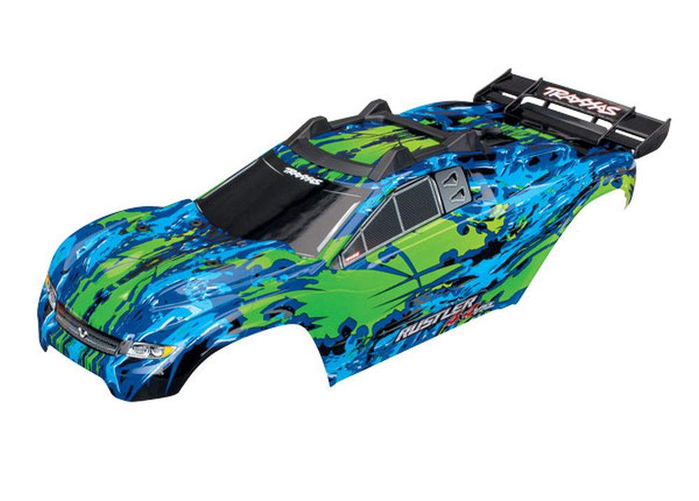 Traxxas 6717G Karosserie Rustler 4x4 VXL grün Traxxas 6717G