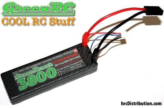 HRC HRC9155 Hardcase-Anschlußkabel - 4mm Gold Stecker zu Traxxas/Balancer Stecker Detail 1 HRC HRC9155 Detail 1