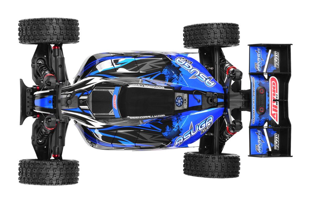 Corally C-00288-B 1:8 ASUGA XLR 6S Buggy blau RTR Detail 6 Corally C-00288-B Detail 6