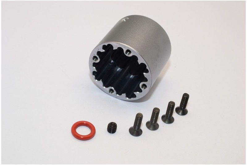 GPM YTL011GM Yeti XL Alu.-Differential-Gehäuse vorne Gunmetal GPM YTL011GM