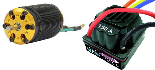 Jamara 081466 1:8 Brushless Combo 150A+2250kv Jamara 081466
