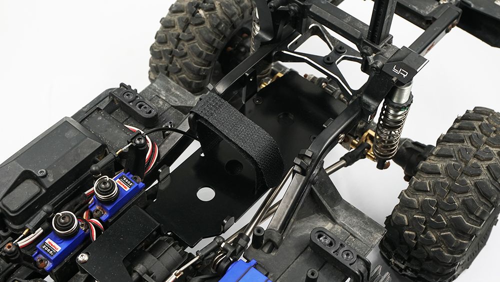 Yeah Racing TRX4-065 TRX-4 TRX-6 LCG Akku-Halteplatte Detail 2 Yeah Racing TRX4-065 Detail 2
