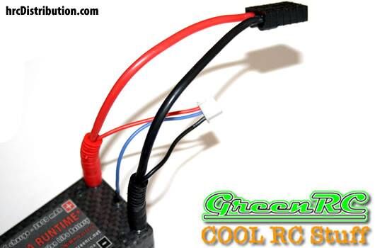HRC HRC9155 Hardcase-Anschlußkabel - 4mm Gold Stecker zu Traxxas/Balancer Stecker Detail 2 HRC HRC9155 Detail 2