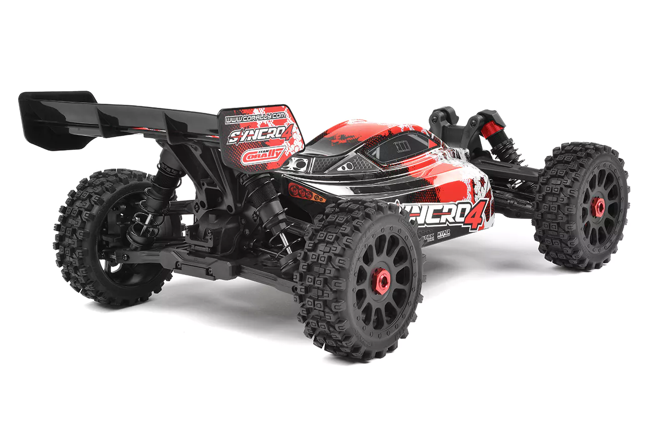 Corally C-00287-R 1:8 Syncro-4 RTR Buggy 3-4S rot Detail 2 Corally C-00287-R Detail 2