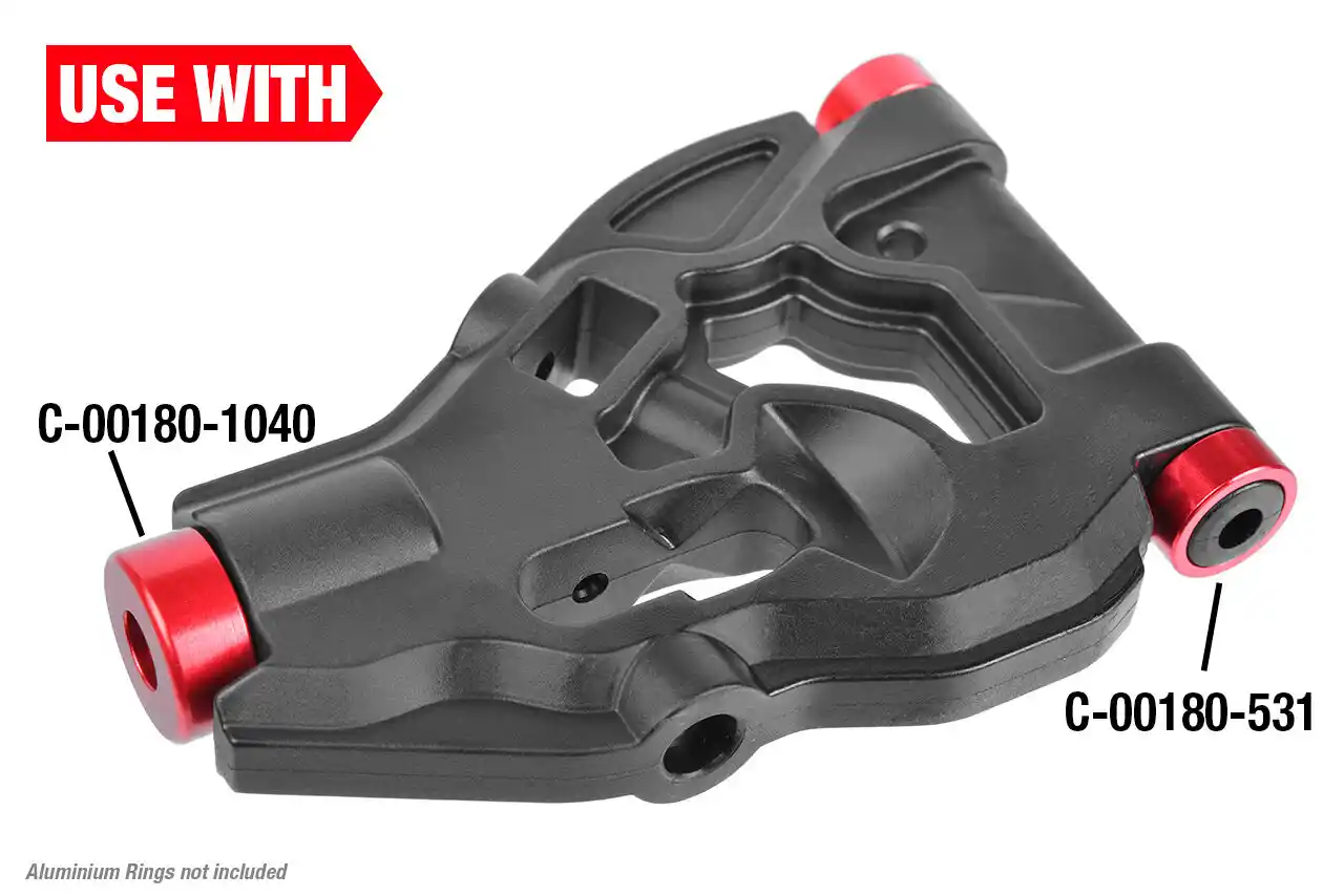 Corally C-00180-935 Querlenker HDA-3 unten vorne Verbundwerkstoff (1) Detail 2 Corally C-00180-935 Detail 2