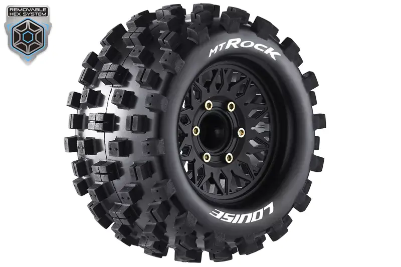 Louise RC LOUT3275SX MT-ROCK 1:10 soft 2.8 Felge schwarz (2) Louise RC LOUT3275SX