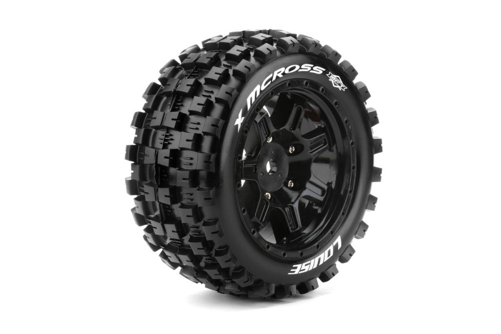Louise RC LOUT3352B X-Maxx X-MCROSS MFT 24mm Räder (2) Louise RC LOUT3352B