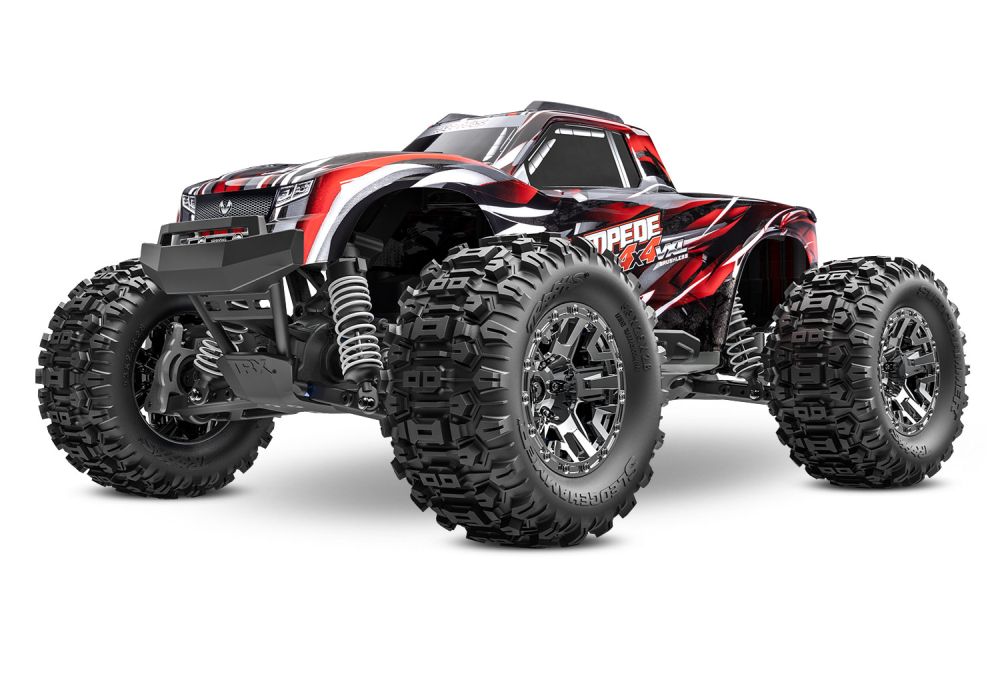 Traxxas 90376-4-RED 1:10 Stampede 4x4 VXL HD rot RTR Traxxas 90376-4-RED