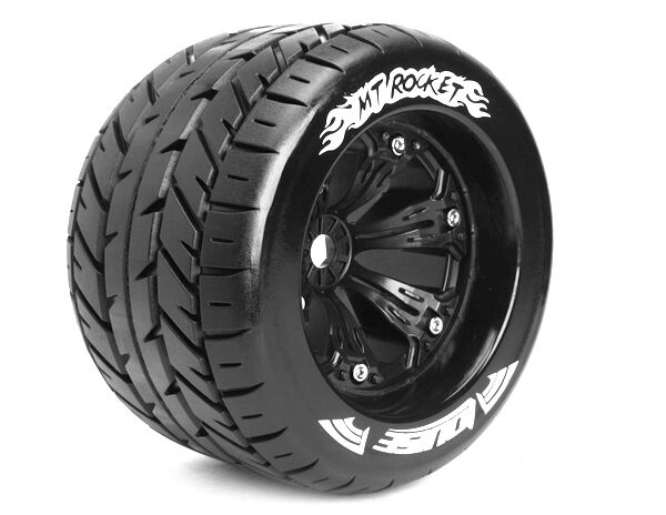 Louise RC LOUT3217B 3,8" Räder Rocket Monster Truck 0 Offset 17mm (2) Louise RC LOUT3217B