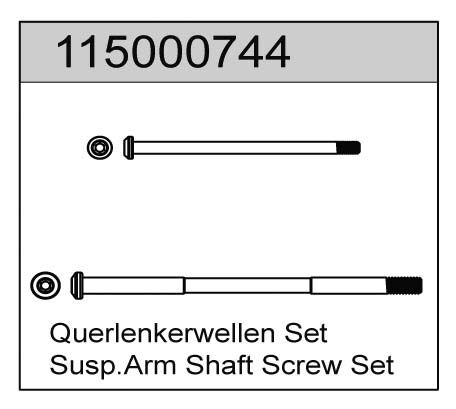 Ansmann Racing 115000744 Querlenkerwellen Set X8 - T08646 Ansmann Racing 115000744