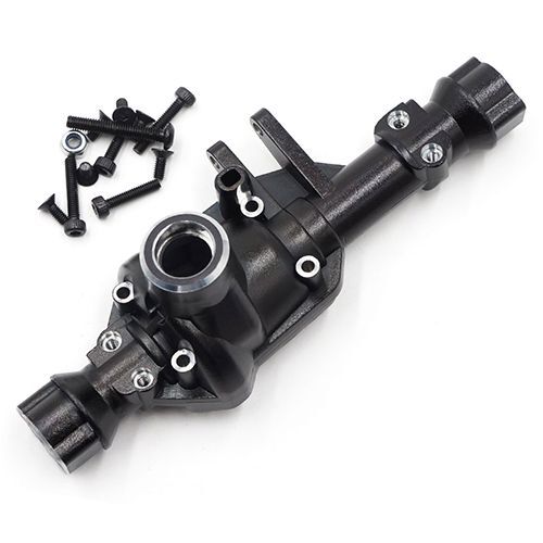 Yeah Racing TRX4-045BK TRX-4 Alu.-Achsgehäuse vorne V2 (1) Yeah Racing TRX4-045BK