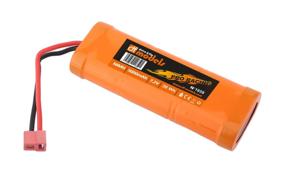 df Models 1859 NiMH-Racepack 7,2V/5000 T-Buchse df Models 1859