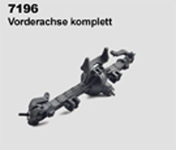 df Models 7196 Vorderachse komplett montiert df Models 7196